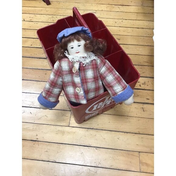 Folk Art Primitive Doll - Picture 1 of 4